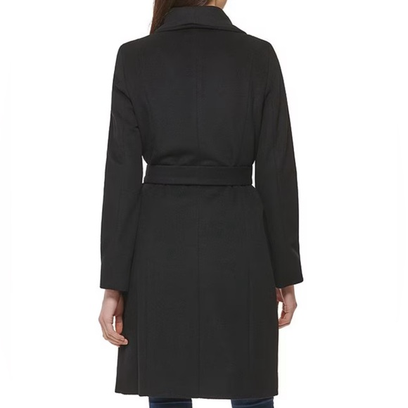 Cole Haan Women’s Wool Wrap Coat - Picture 13 of 13